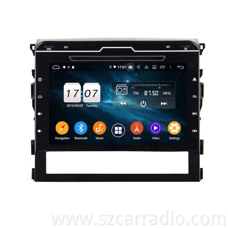 Land Cruiser 2016 android 9.0 audio